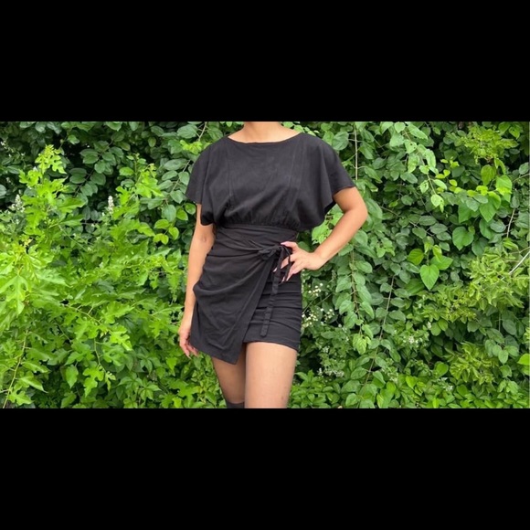 🖤🤎 Free People Rough Rider Mini Dress 🤎🖤 - Picture 5 of 7